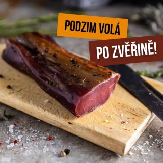 Milovníci zvěřiny, tohle je vaše chvíle! 🐗 Pršuto DIVOČÁK KARÉ z prvotřídního kančího hřbetu Petron z českých lesů slibuje...